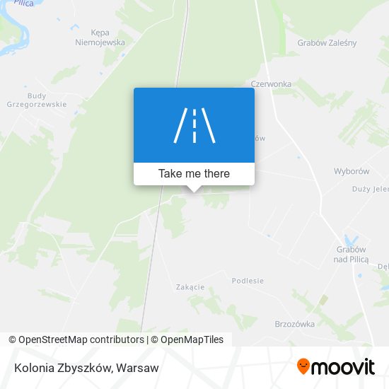 Kolonia Zbyszków map