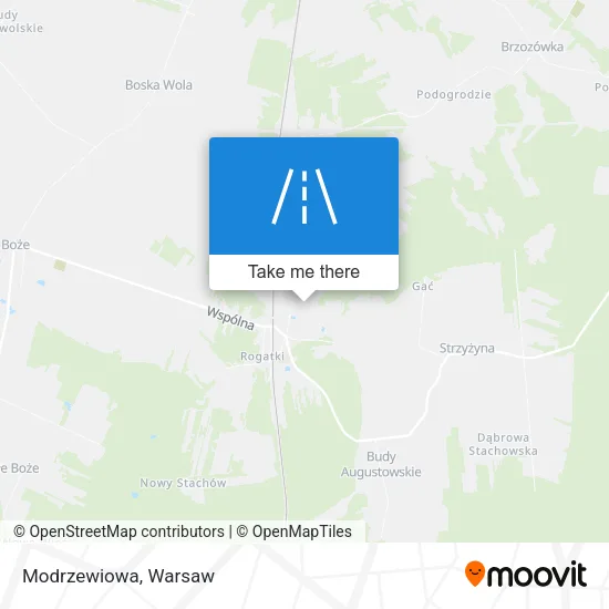 Карта Modrzewiowa