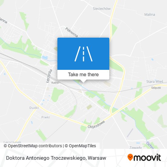 Doktora Antoniego Troczewskiego map