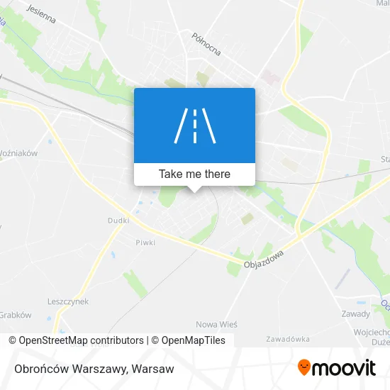 Карта Obrońców Warszawy