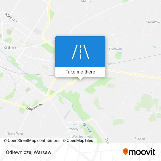 Карта Odlewnicza