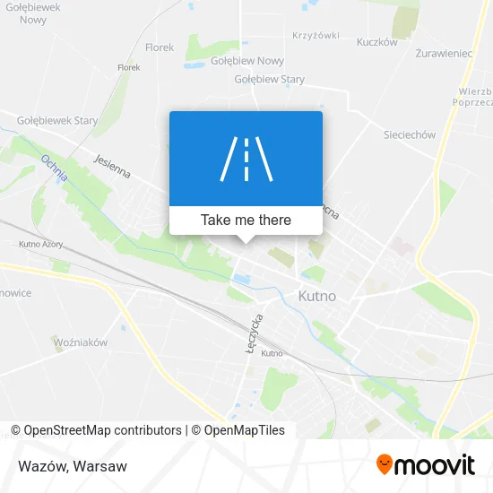 Карта Wazów