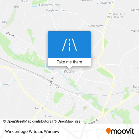 Карта Wincentego Witosa