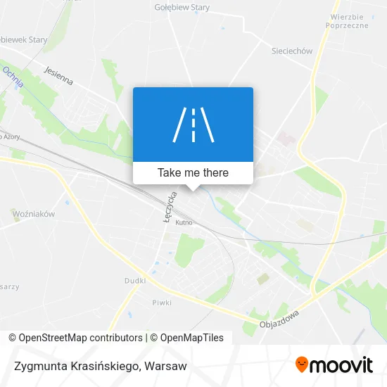 Карта Zygmunta Krasińskiego