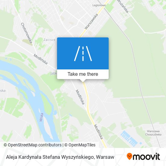 Aleja Kardynała Stefana Wyszyńskiego map