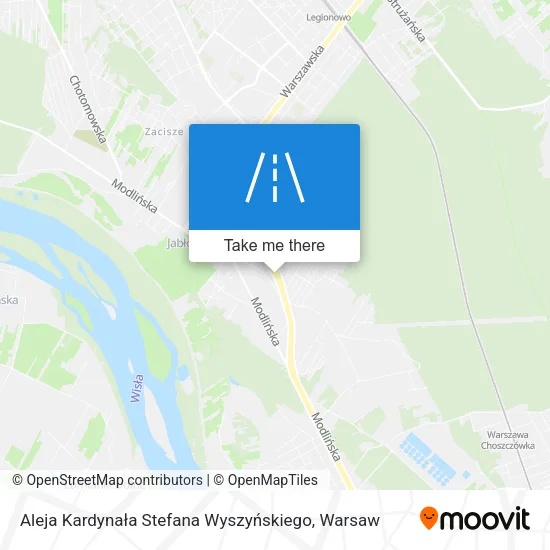 Карта Aleja Kardynała Stefana Wyszyńskiego