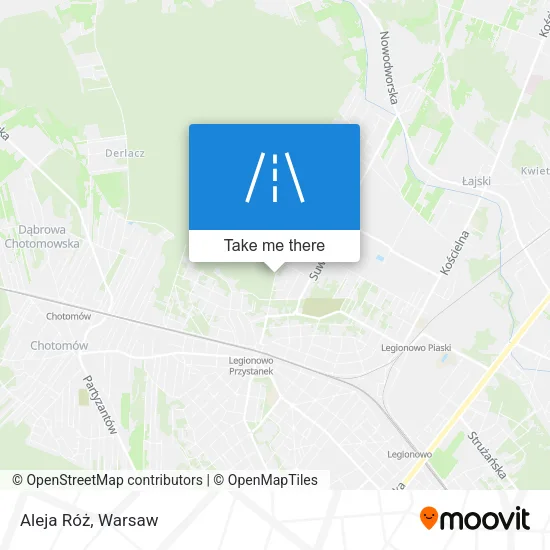 Карта Aleja Róż