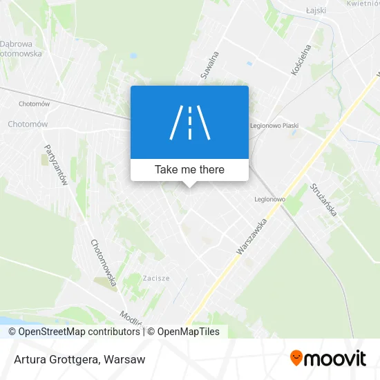 Карта Artura Grottgera