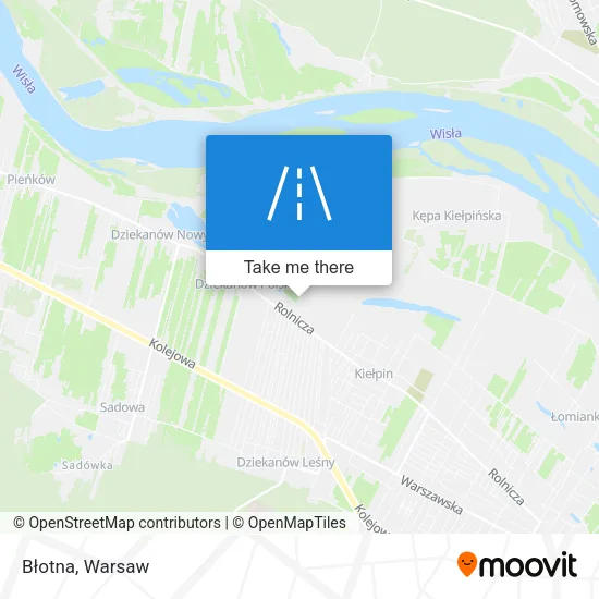 Карта Błotna