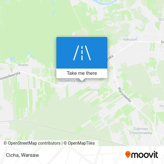 Карта Cicha