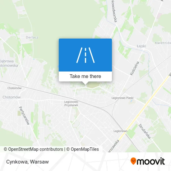 Карта Cynkowa