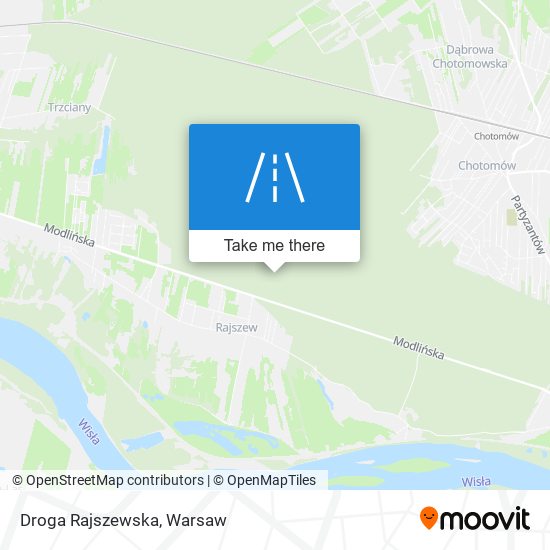 Droga Rajszewska map