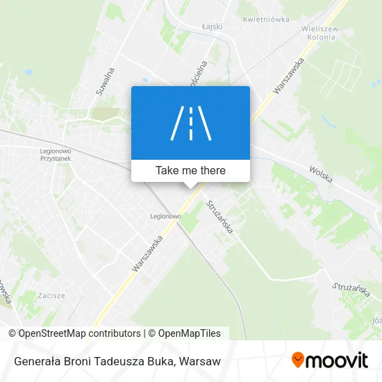 Карта Generała Broni Tadeusza Buka