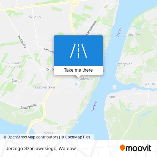 Карта Jerzego Szaniawskiego