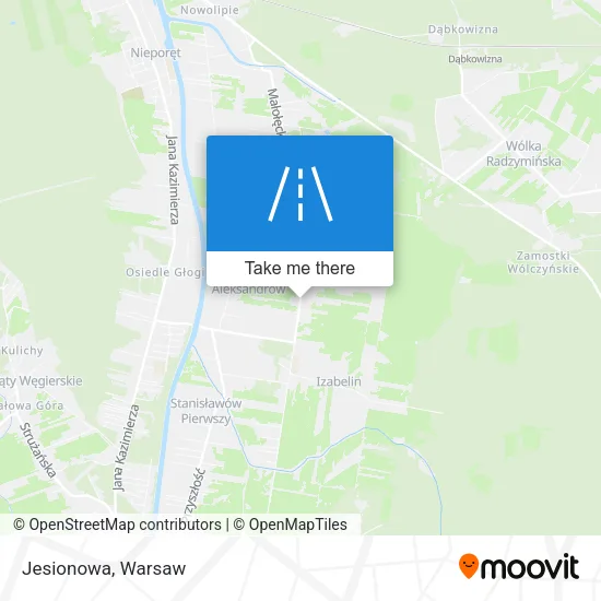 Карта Jesionowa