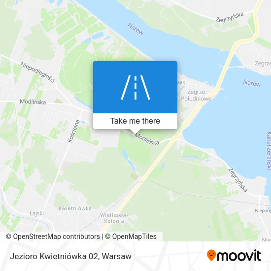 Карта Jezioro Kwietniówka 02