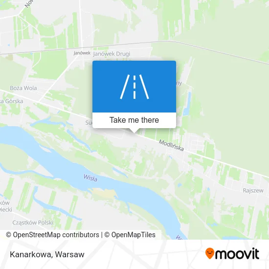 Карта Kanarkowa