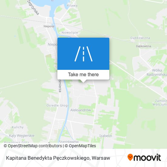 Kapitana Benedykta Pęczkowskiego map