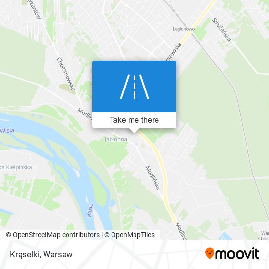 Krąselki map