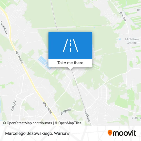 Карта Marcelego Jeżowskiego