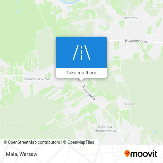 Карта Mała