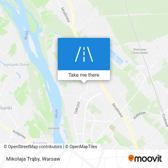 Карта Mikołaja Trąby