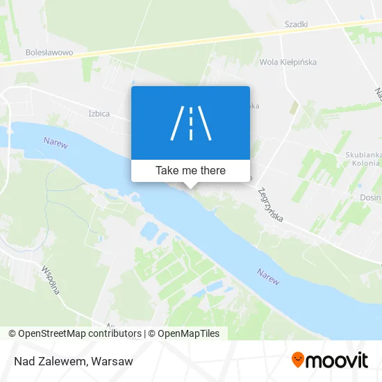 Карта Nad Zalewem