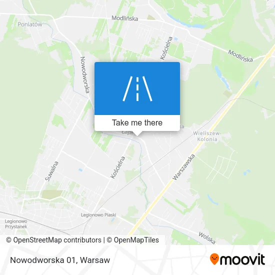 Карта Nowodworska 01