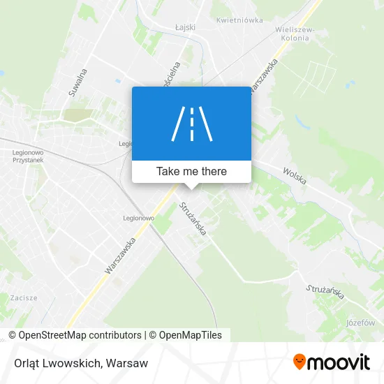 Карта Orląt Lwowskich