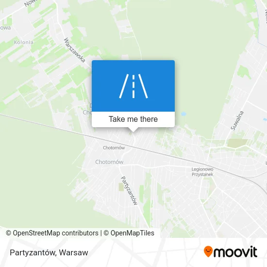 Карта Partyzantów