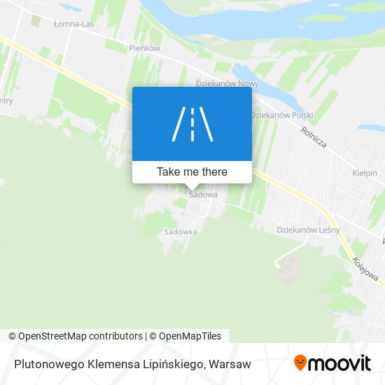 Plutonowego Klemensa Lipińskiego map