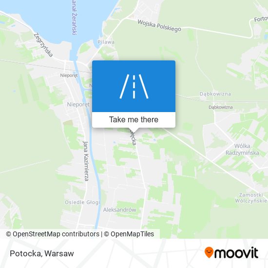 Potocka map