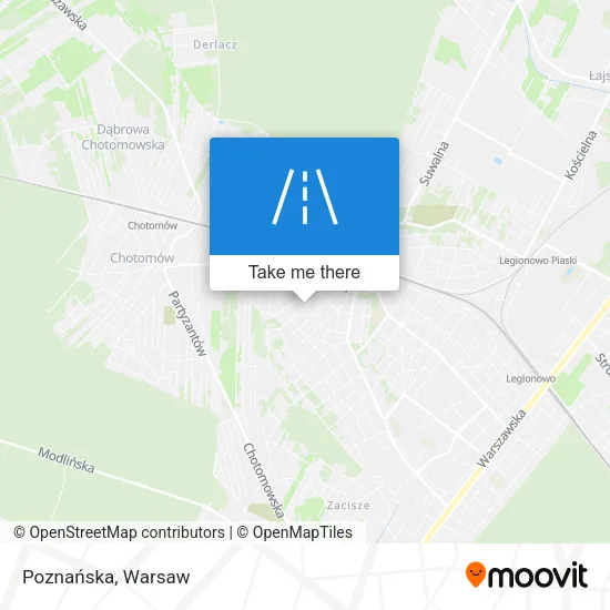 Карта Poznańska