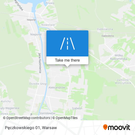 Pęczkowskiego 01 map