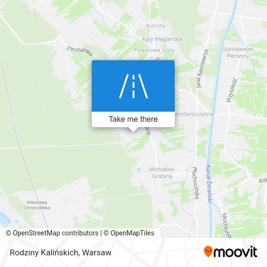 Карта Rodziny Kalińskich