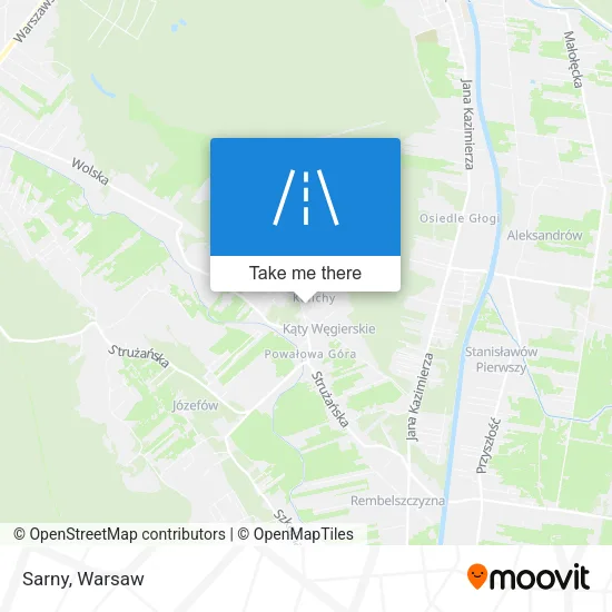 Карта Sarny