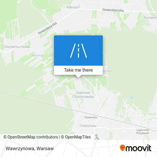 Карта Wawrzynowa