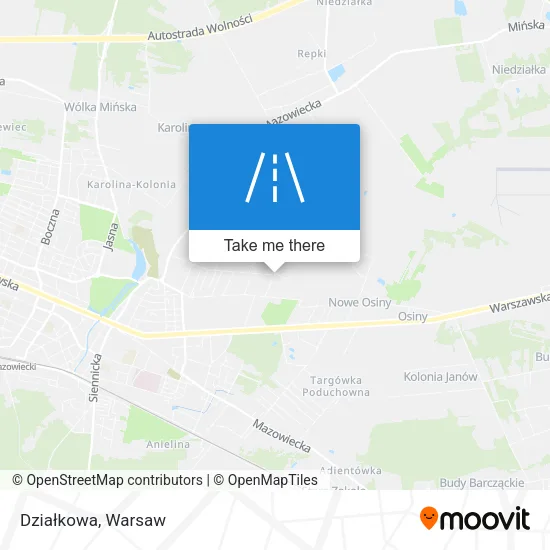 Карта Działkowa