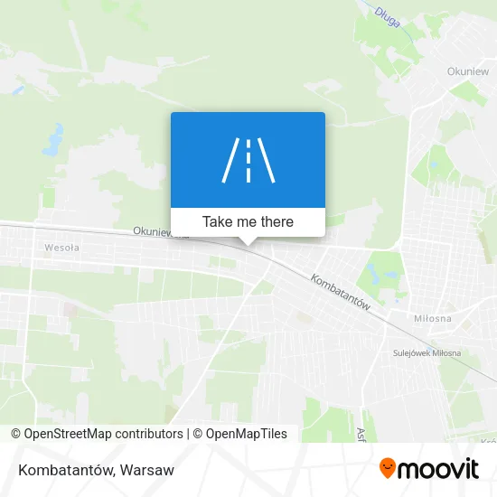 Карта Kombatantów