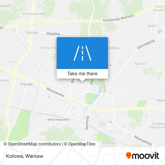 Карта Kołowa