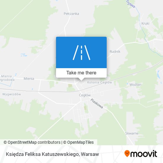 Księdza Feliksa Katuszewskiego map