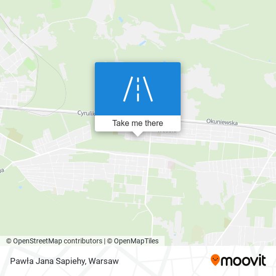 Pawła Jana Sapiehy map