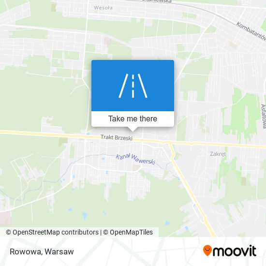 Rowowa map