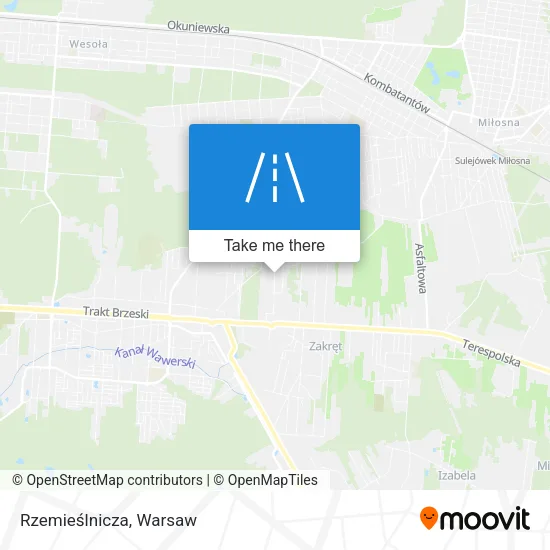 Карта Rzemieślnicza
