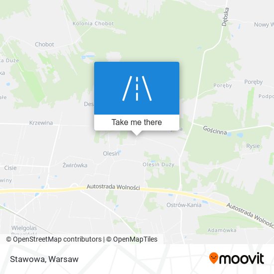 Stawowa map