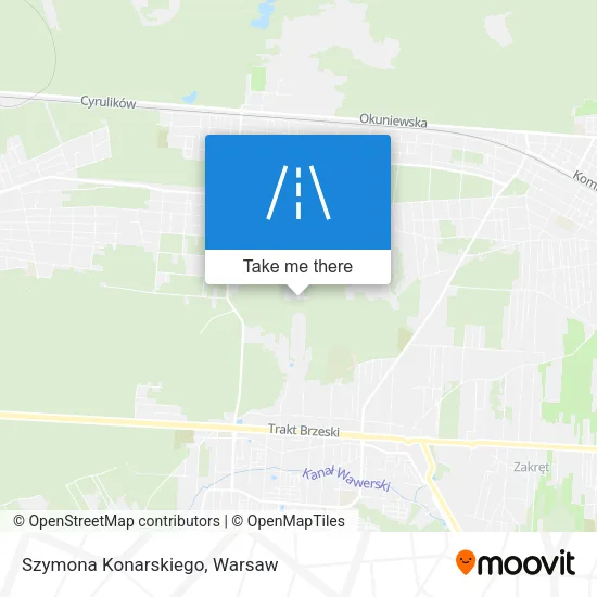 Карта Szymona Konarskiego