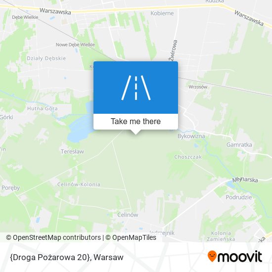 {Droga Pożarowa 20} map