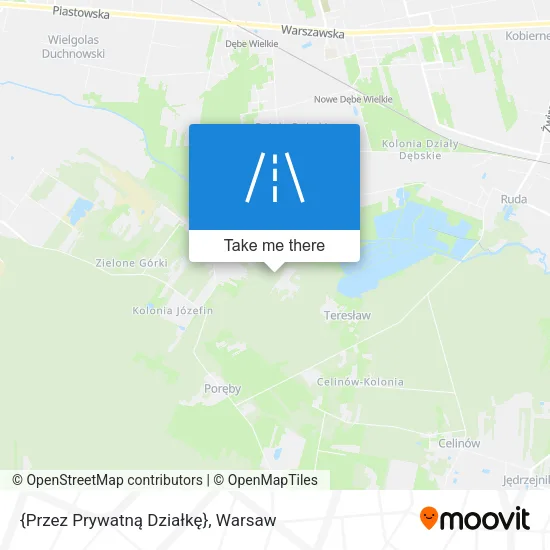 Карта {Przez Prywatną Działkę}