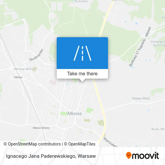 Карта Ignacego Jana Paderewskiego