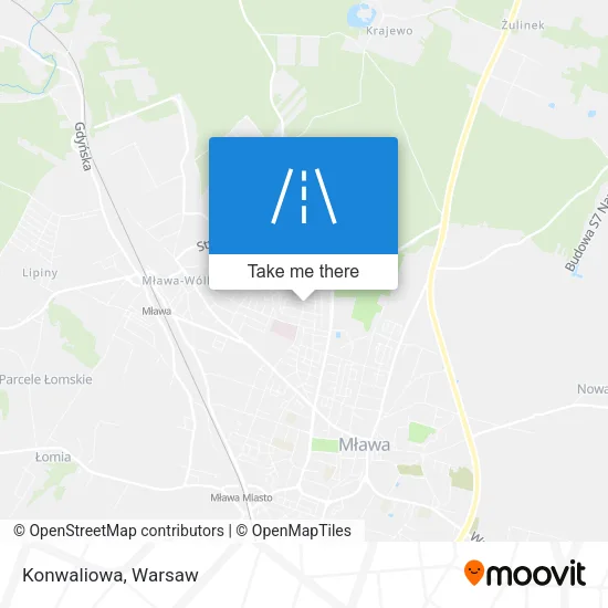 Карта Konwaliowa
